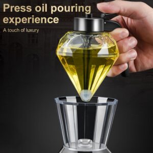 Honey Dispenser - Diamond Glass - 200ml