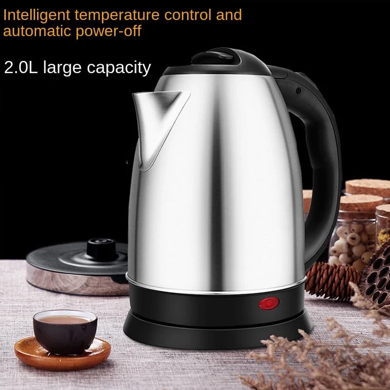 Stainless Steel Electric Kettle 2.0L - Rust-Resistant & Durable - Image 5